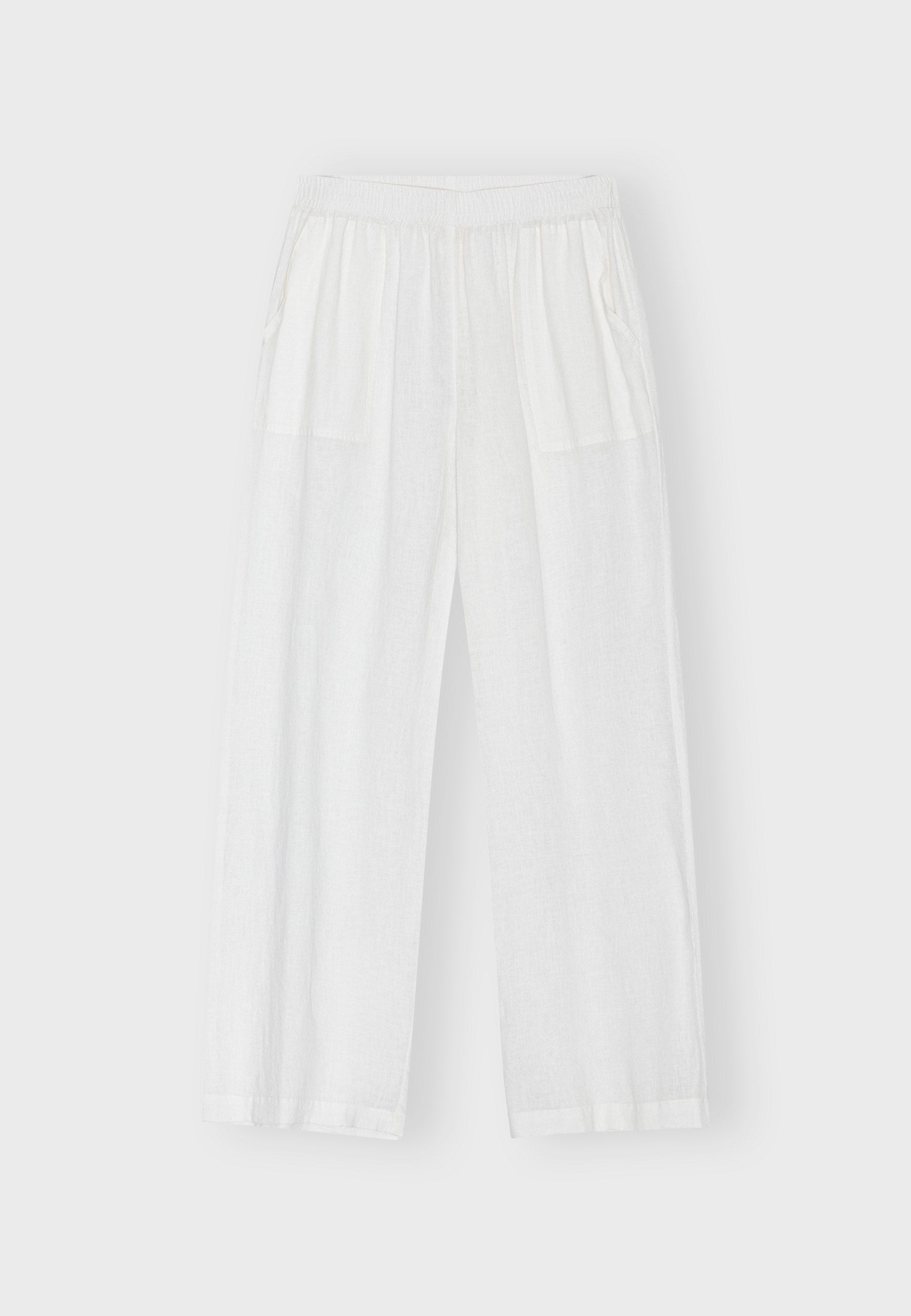 パンツ SISANDI MATINEE PANTS moonlight white 1 life pants linen ⏐ Shop pants online ⏐ moshi moshi mind