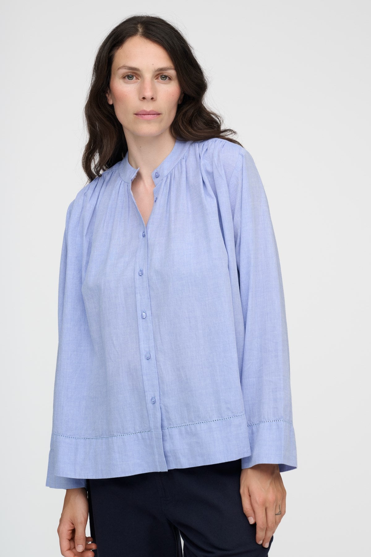 july shirt poplin ⏐ Shop shirts online ⏐ moshi moshi mind