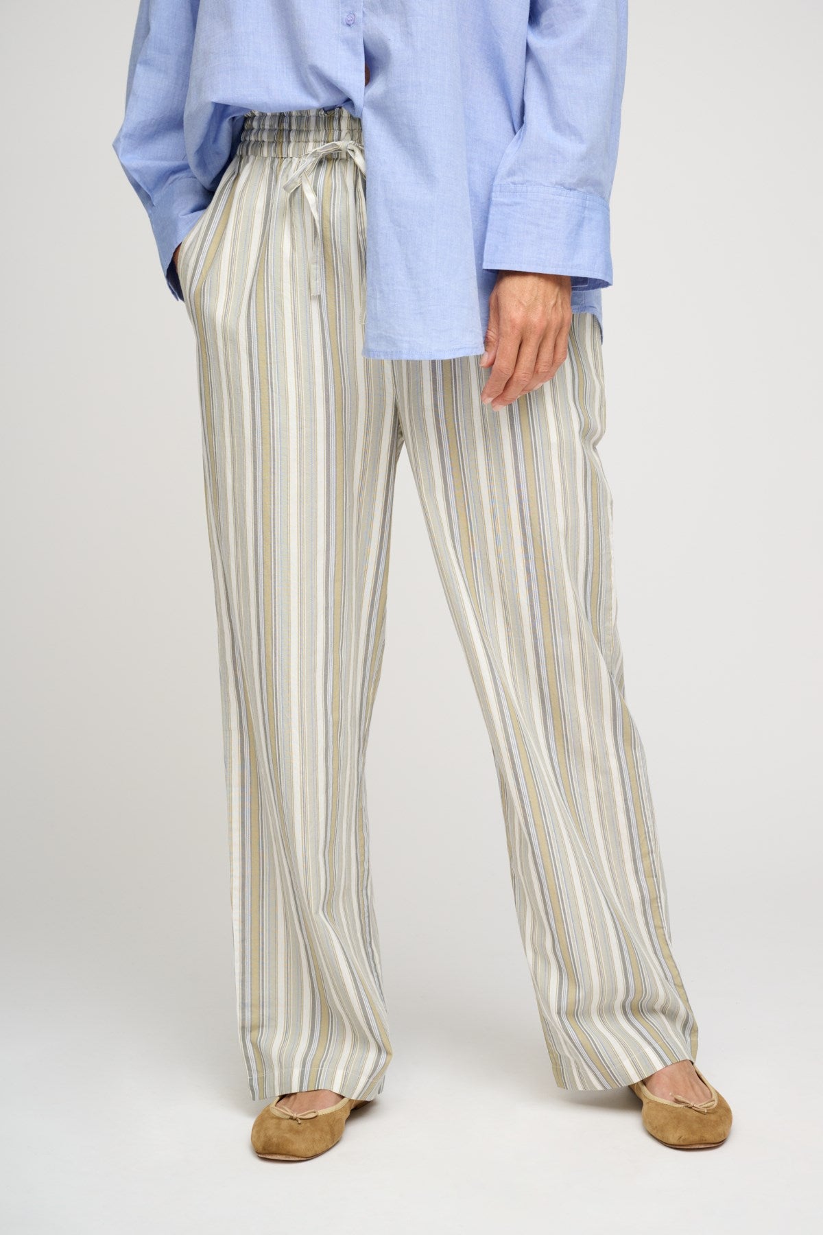 パンツ MSGM Lurex pinstriped pants Msgm Lurex pinstriped pants available on julian-fashion.com