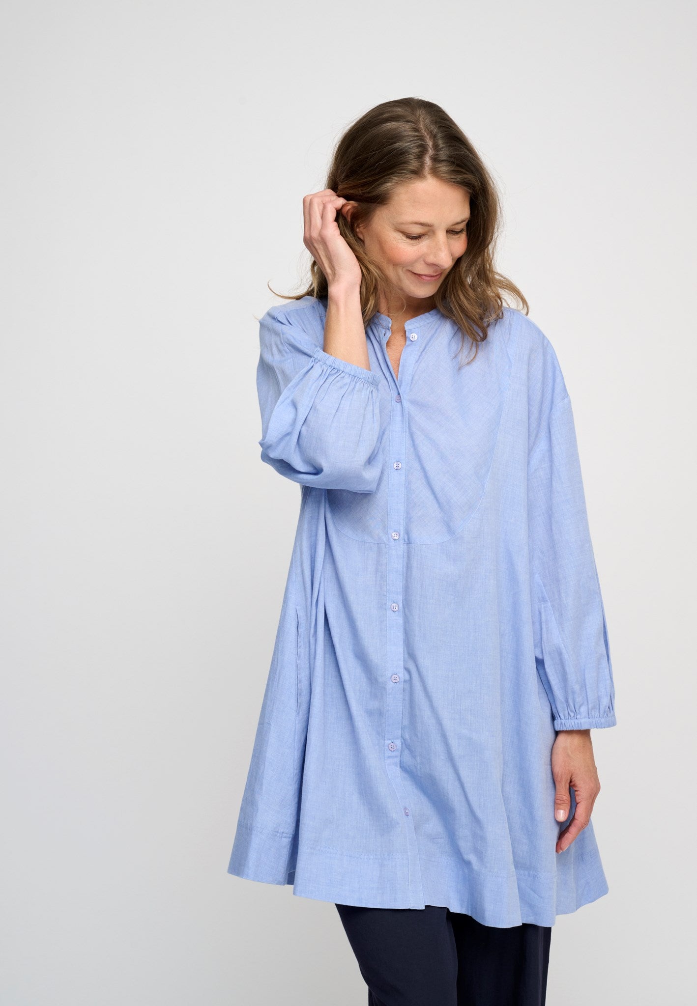 luna tunic dress chambray | Buy dresses for women online luna tunic dress chambray | Buy dresses for women online