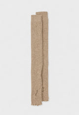 10898 Legwarmers Taupemelange