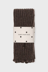 10899 Armwarmers Brownmelange