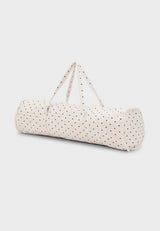 11285 Dottedyogamatbag Ecrublackdots 2