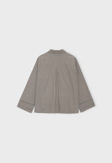 11707 Rivershirtpoplin Seagray B