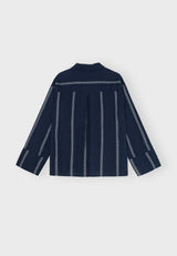 11714 Rivershirtstripe Darknavywhite B