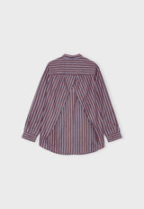 11730 Gaiashirtstripe Burgundy B