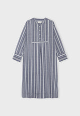 11765 Stillnessdressstripe Seabluewhite