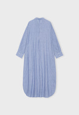 11770 Avashirtdressstripe Lightbluewhite B