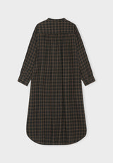 11832_LaurelShirtdressCheck_StoneBrownMoonlessNight_b