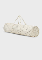 11851_DottedQuiltedYogaMatBag_EcruBlackDots_2