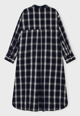 FloretShirtdressCheck-DarkNavyGreyEcru_b