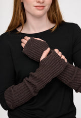 Armwarmers Brownmelange 468 LOW