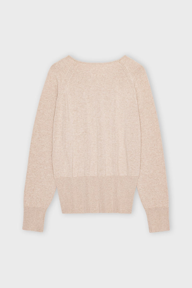 Ballerina Knit Oatmeal Melange B