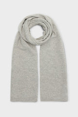 Big Scarf Merino Light Grey Melange