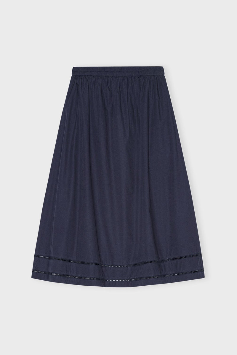 Brillskirtpoplin Darknavy