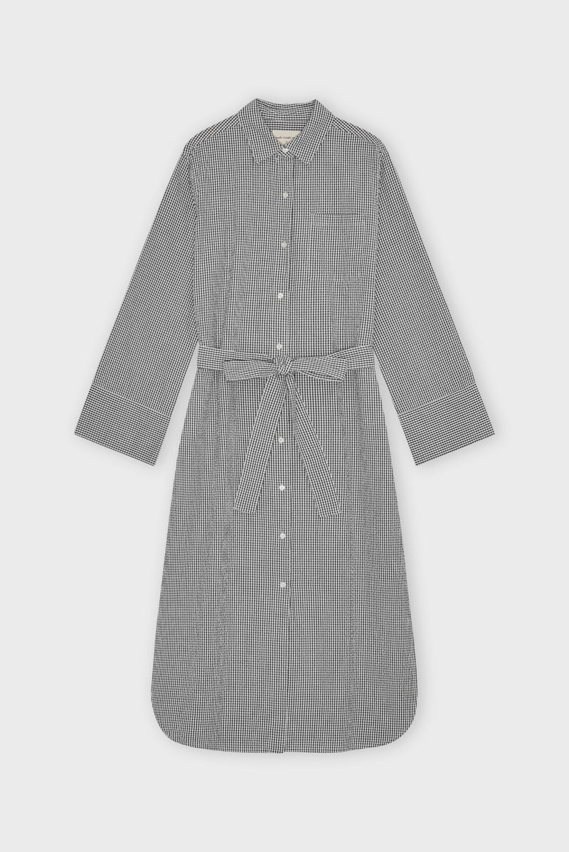 Daylightshirtdressgingham Ecrunavy