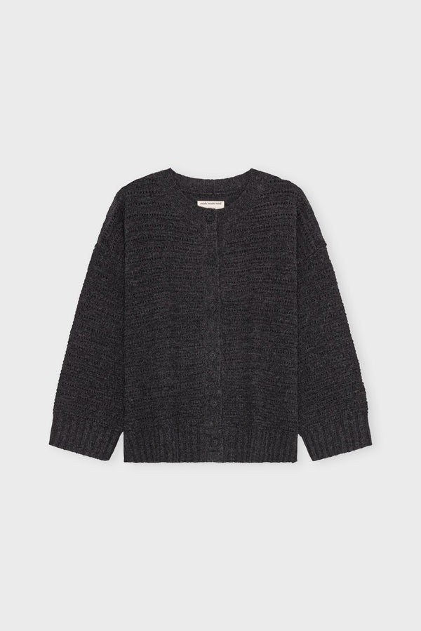 Doracardiganmerino Charcoalmelange