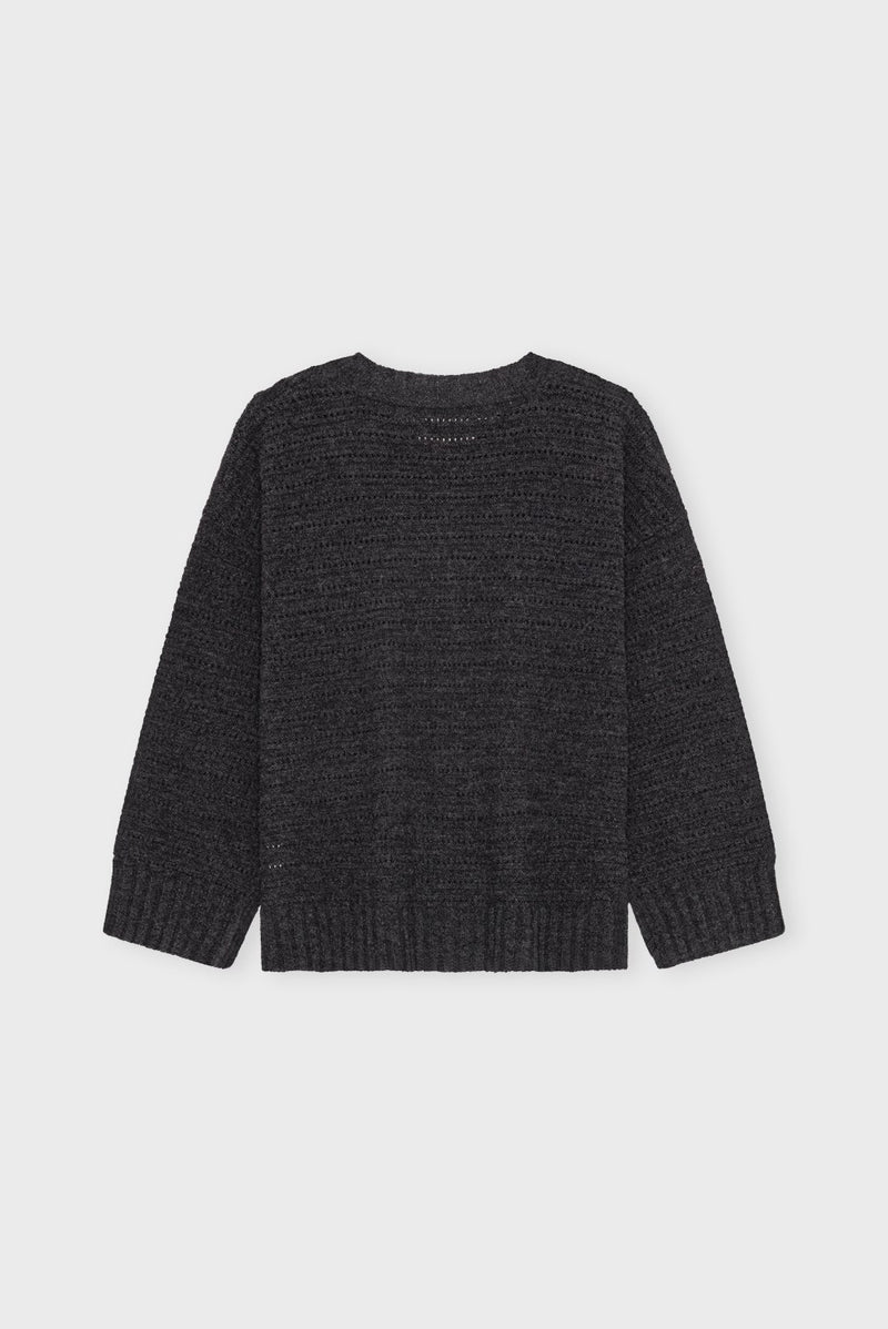 Doracardiganmerino Charcoalmelange B