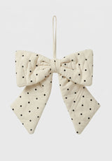 Dotted Christmas Bow
