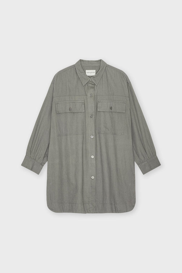 Girona Shirt Jacket Khaki Grey