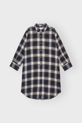 Haven Shirtdress Blue Check