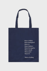 Hverdagslinjer Totebag Navy