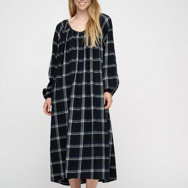 ⭐︎michi ⭐︎ stand collar check dress imagine dress check | Buy dresses for women online