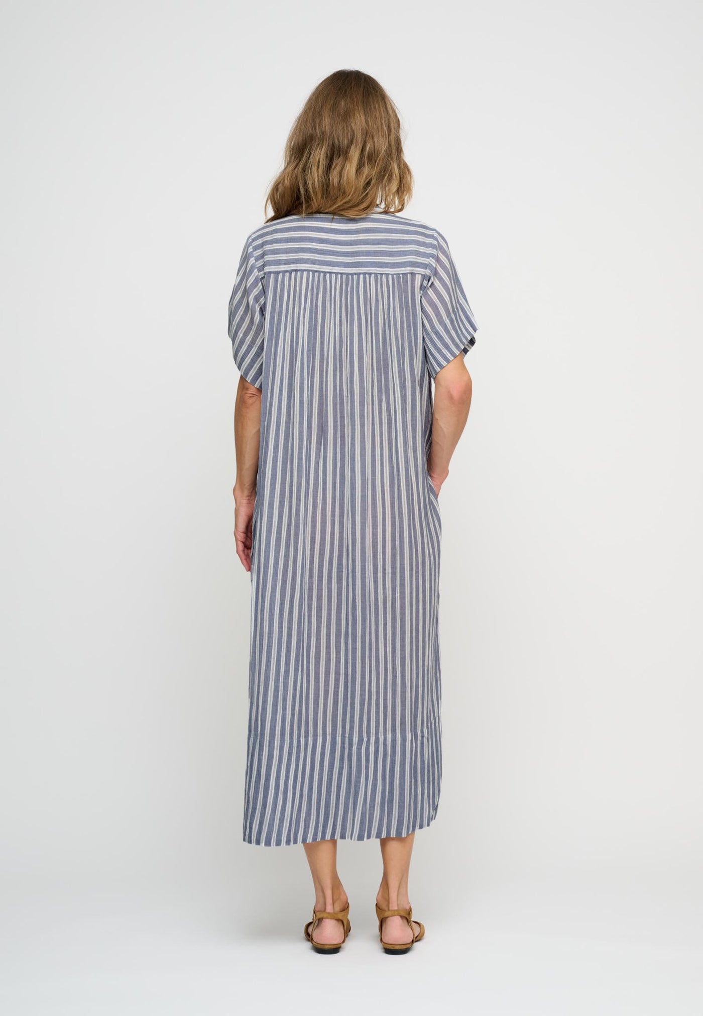 june shirtdress stripe | Buy dresses online | moshi moshi mind