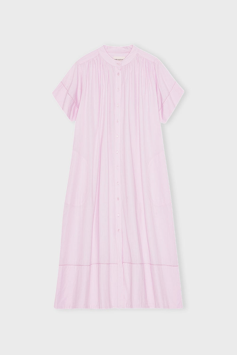Juneshirtdresschambray Lightpink