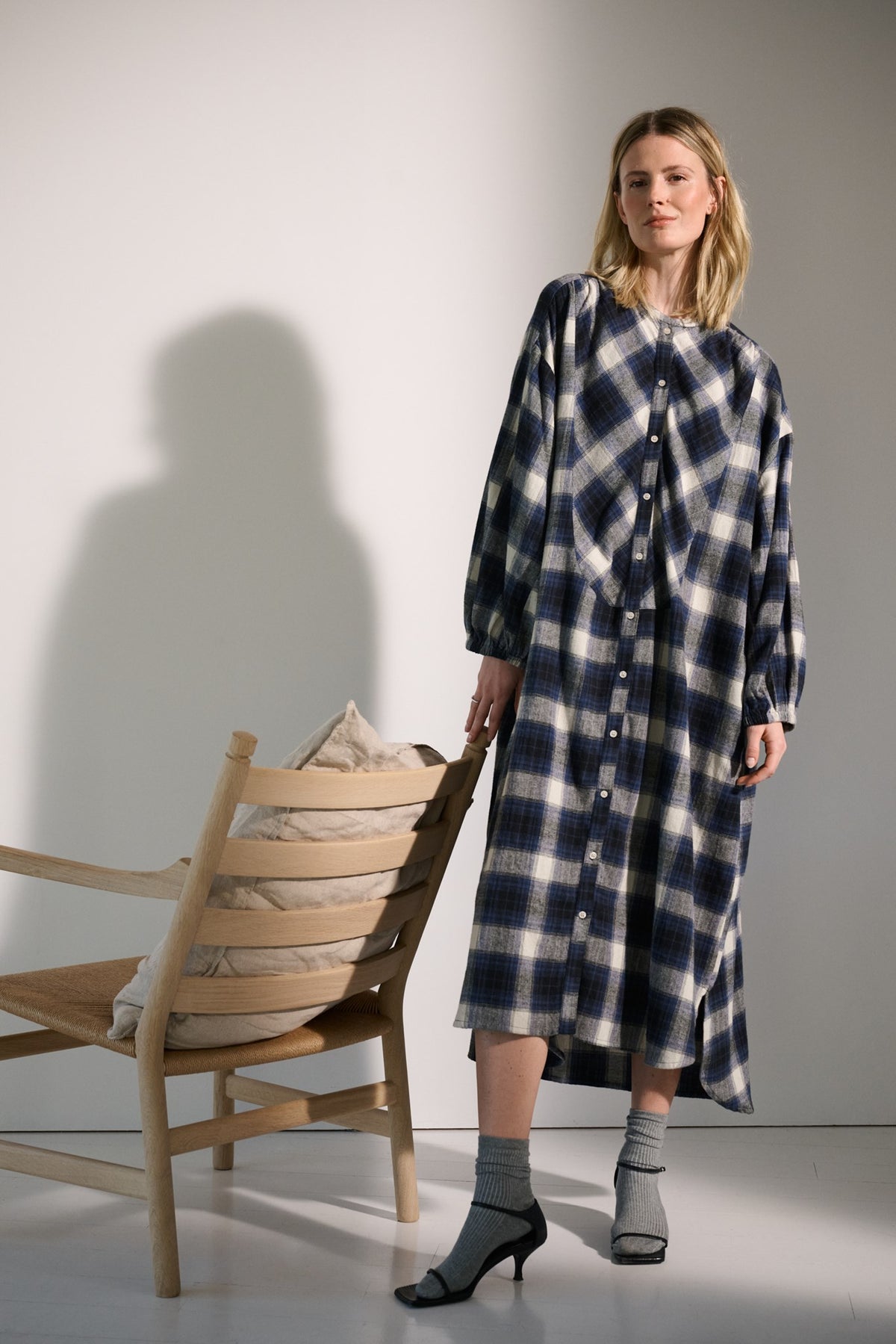 lauren shirtdress check | Buy dresses for women online