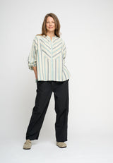 Laurie Shirt Stripe Moon Pants Moonless 167 LOW