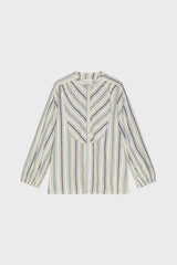 Laurie Shirt Stripe Oceanmoonlesstwill