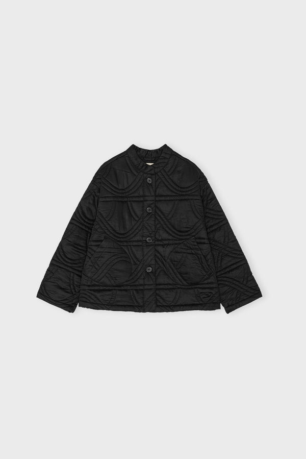 Leajacketsilky Black