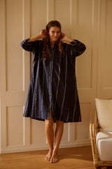 Lively Stripe Darknavy 637 LOW