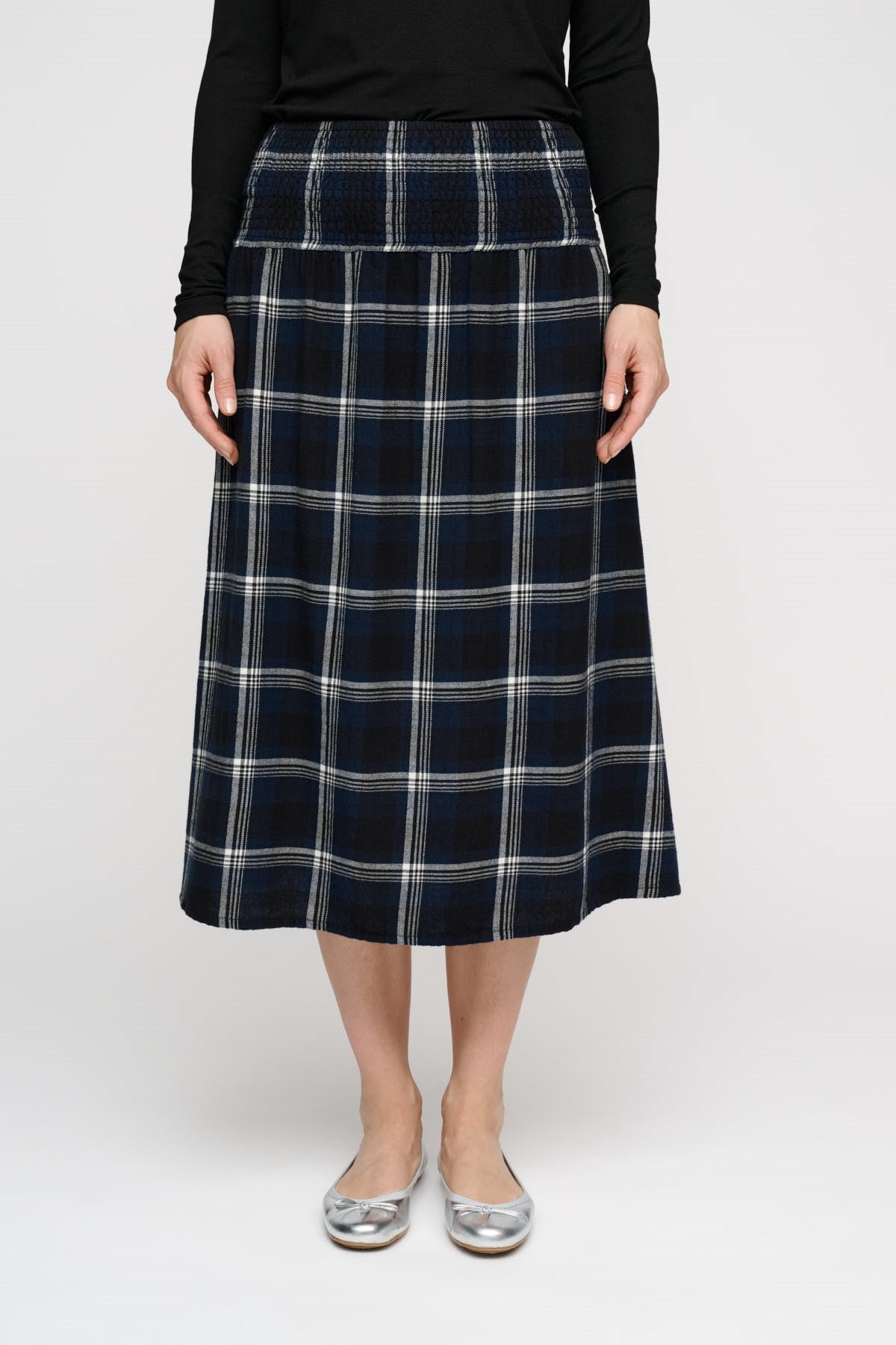 maggie skirt check | Buy soft skirts for women online