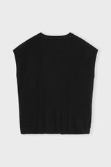 Pernilleknitvest Black B
