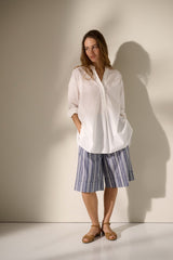 Posy White Breeze Stripe 824 LOW