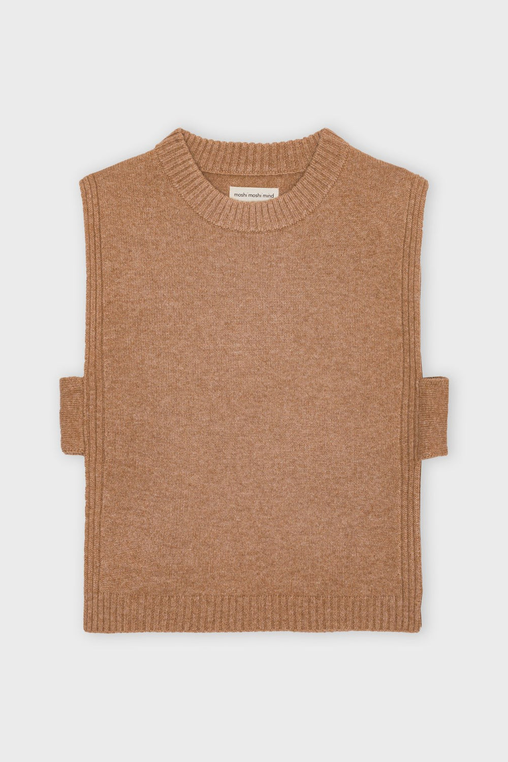 トップス YENN DOUBLE FACE KNIT VEST New! Special Edition Color Online Exclusive YENN Double Face Knit