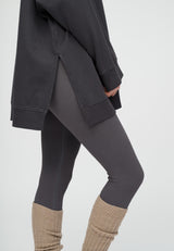Saga Darkgrey Anura Timelessgrey Legwarmers Taupemel 225 LOW