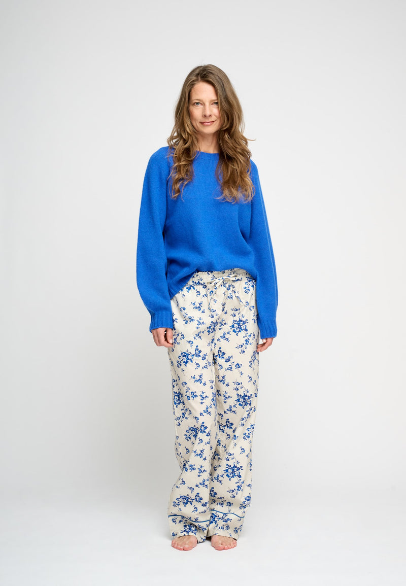 Sienna Knit New Moon Pants Blue Flower 901 LOW