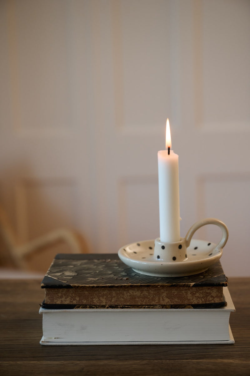 Signature Candle Holder Dotted LOW