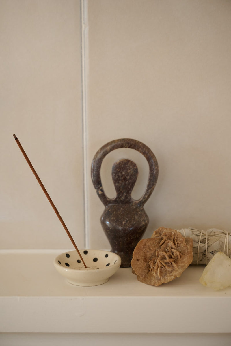 Signature Incense Holder Dotted LOW