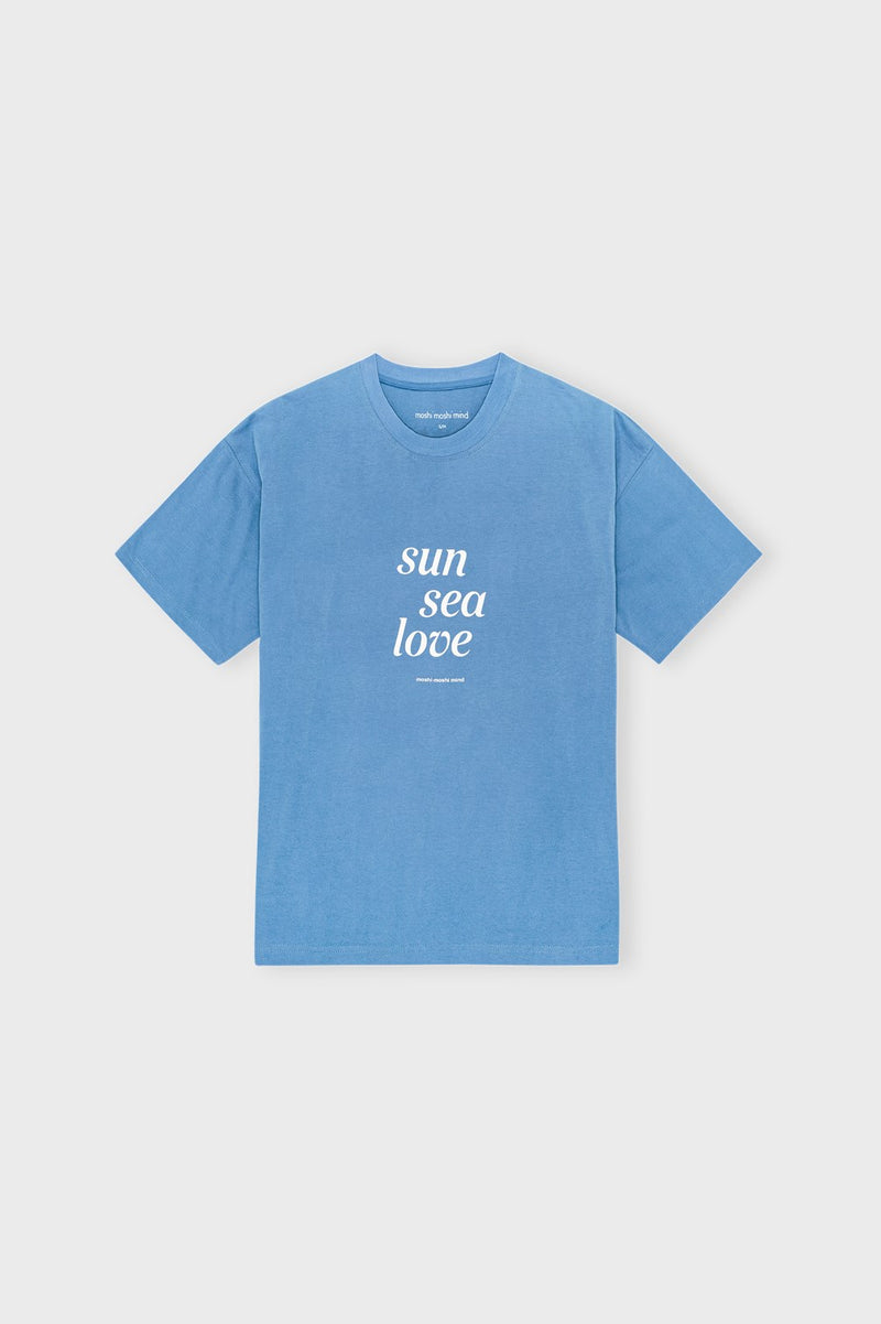 Statementtee Heavenblue