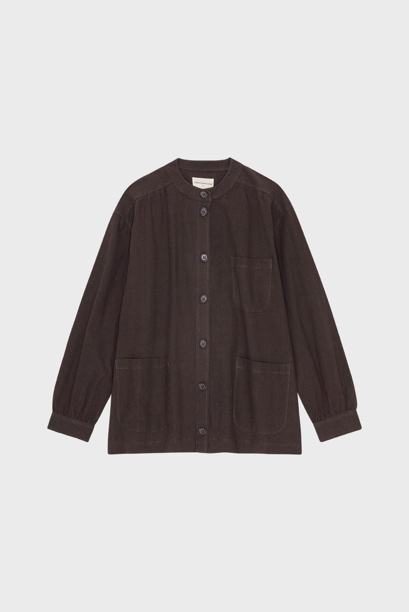 Tales Shirt Crepe Chocolate