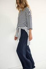 Tulip Tee Sea Pants Navy Blessed Sweat 1061 LOW