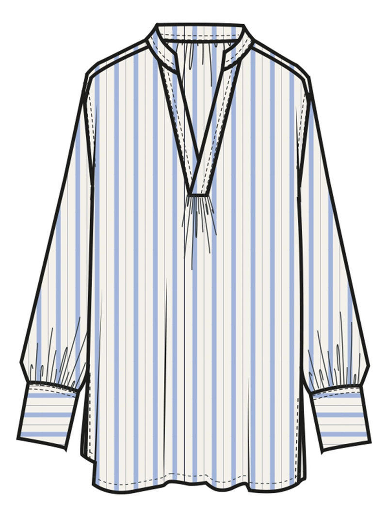 11362 Light Shirt Stripe