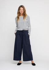Blessed Sweat Stripe Storie Pants Navy 10269 LOW