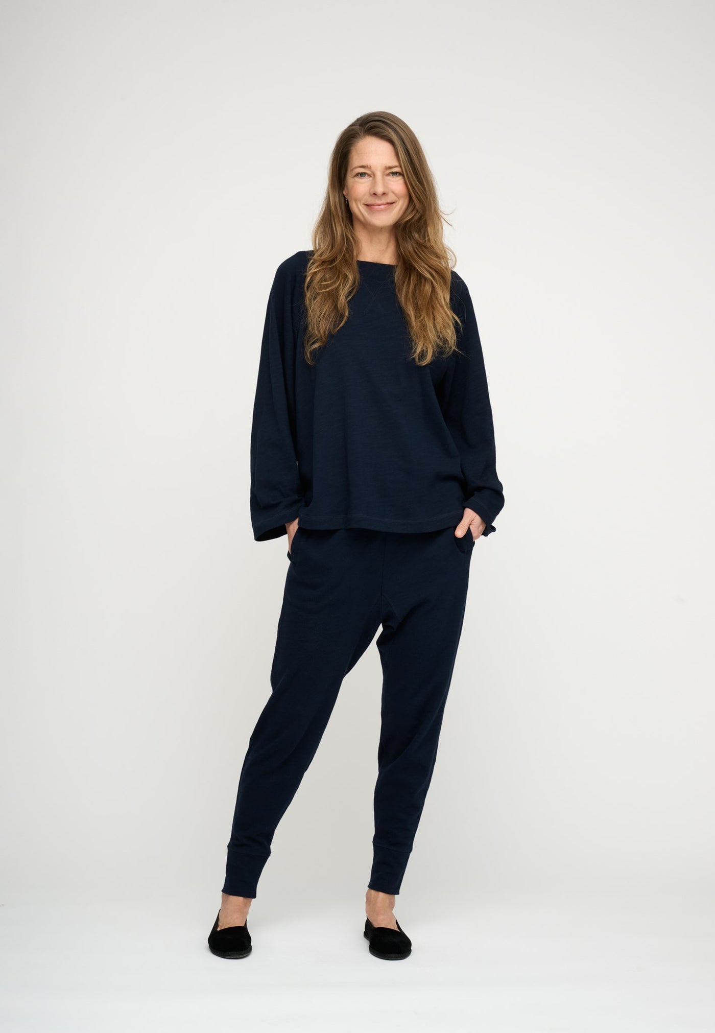 Dark navy joggers online