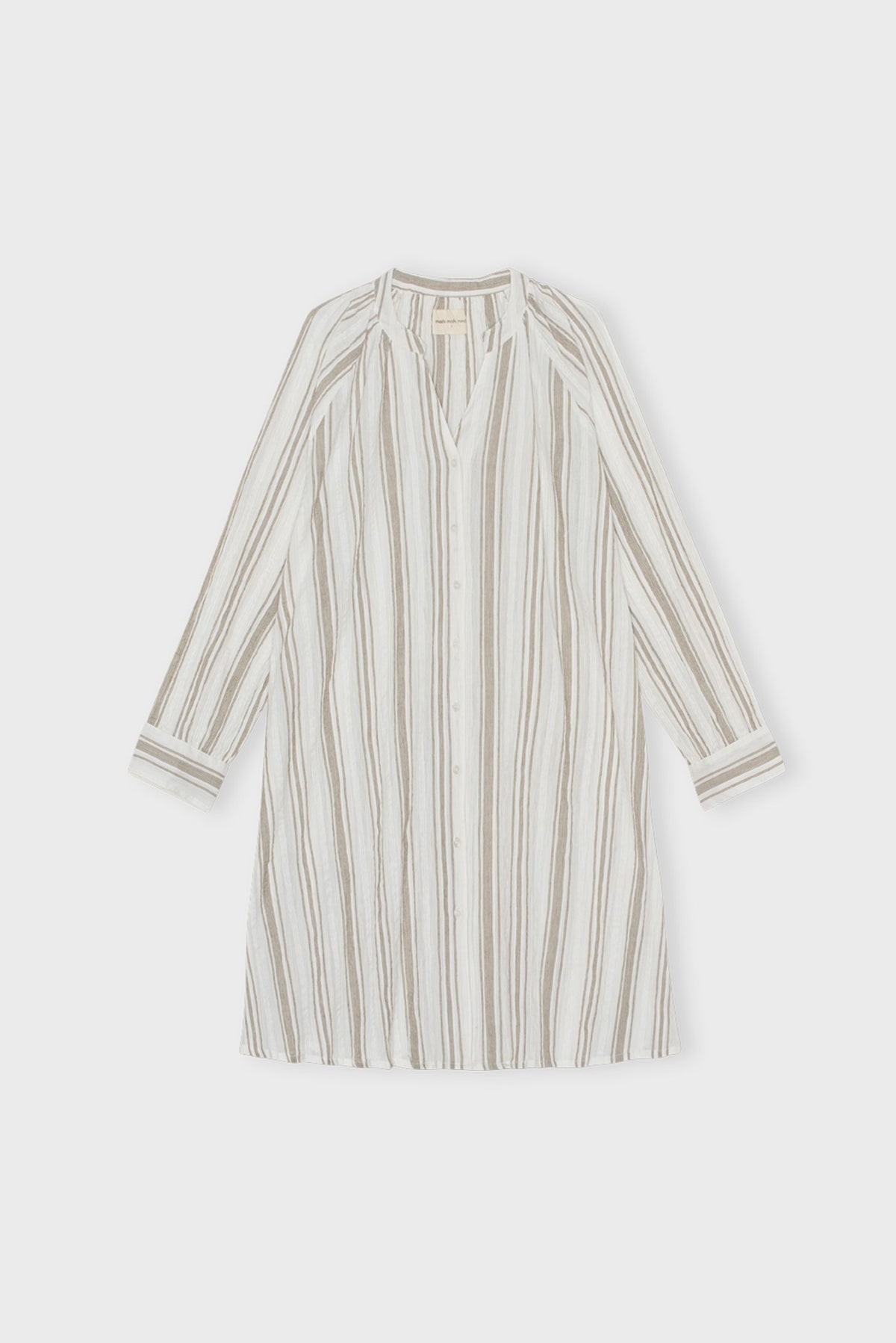【EDIT.FOR LULU】DOBBY STRIPE PLAIN DRESS Timothy Poplin Maxi Dress in Marlo Stripe – Lusana