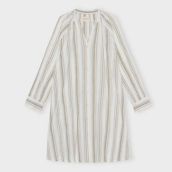 【EDIT.FOR LULU】DOBBY STRIPE PLAIN DRESS EDIT.FOR LULU｜【ne Quittez pas / ヌキテパ】COTTON DOBBY